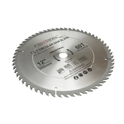 Disco circolare widia per legno 300x25,4mm, max. velocità. 5000 giri/min, 60 denti, Crownman industriale - immagine 3