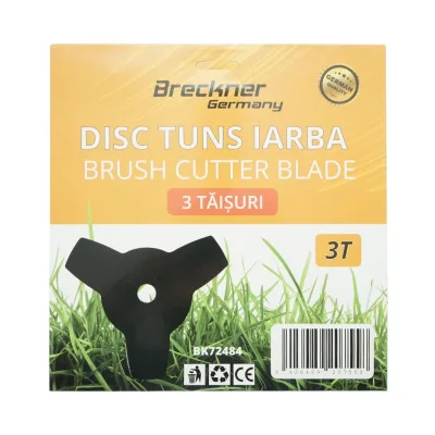 Disco decespugliatore 3 denti 250x25,4mm Breckner Germany - immagine 2