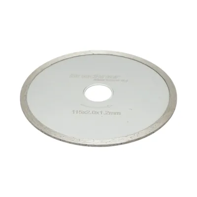 Disco diamantato continuo 115x2,0x22,23 mm, taglio a umido per ceramica, piastrelle, piastrelle per pavimenti Breckner Germany - immagine 2