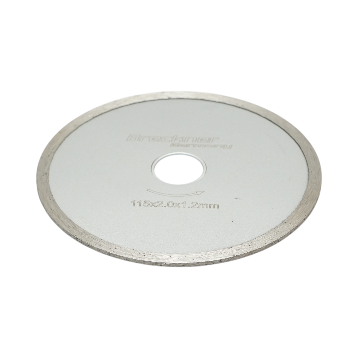 Disco diamantato continuo 115x2,0x22,23 mm, taglio a umido per ceramica, piastrelle, piastrelle per pavimenti Breckner Germany - immagine 2