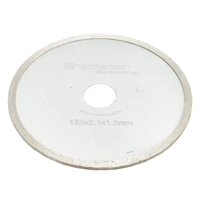 Disco diamantato continuo 125x2.1x1.2 per ceramica Breckner Germany - immagine 3