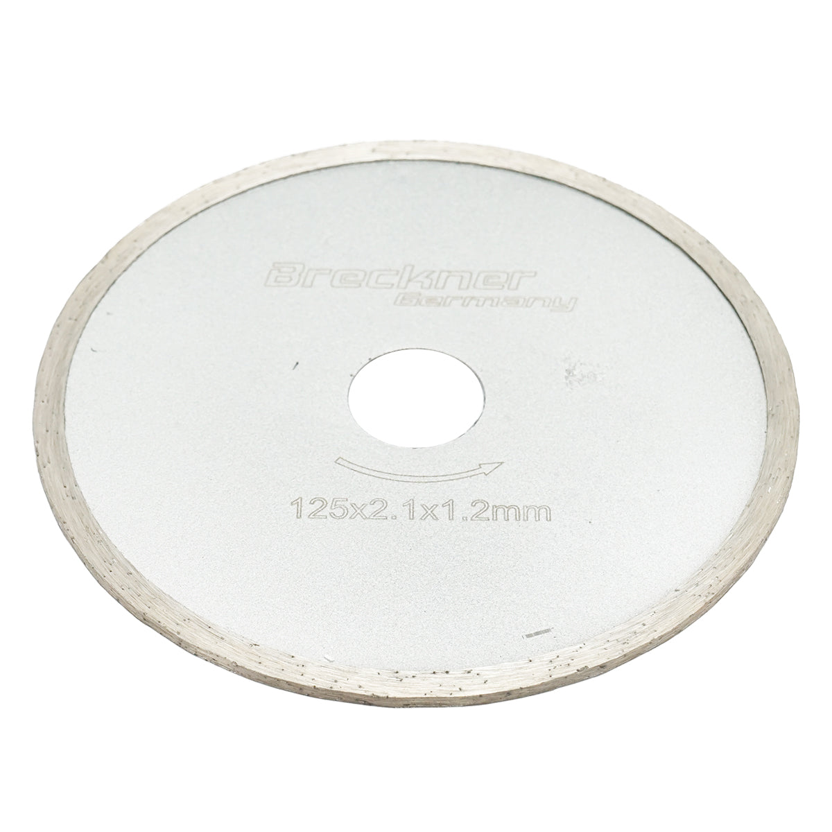 Disco diamantato continuo 125x2.1x1.2 per ceramica Breckner Germany - immagine 3