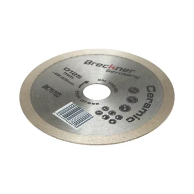 Disco diamantato continuo 125x22,23mm, segmento 8mm per piastrelle, piastrelle per pavimenti Breckner Germany - immagine 3