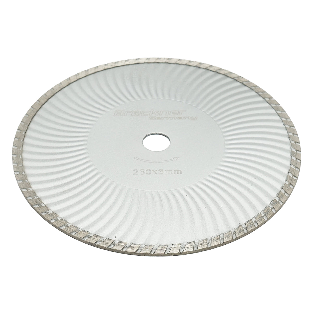 Disco diamantato continuo 230x3mm per taglio a umido/a secco di calcestruzzo e ceramica Breckner Germany - immagine 2