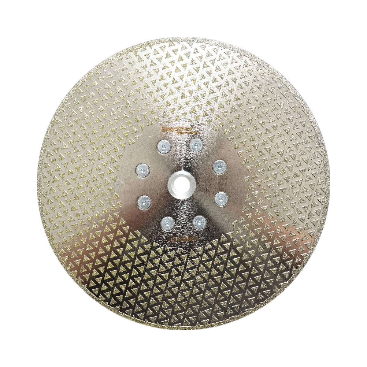 Disco diamantato elettrodeposto 230mm, filettatura M14 per taglio/levigatura di marmo, fibra di vetro, resina, ceramica dura Breckner Germany