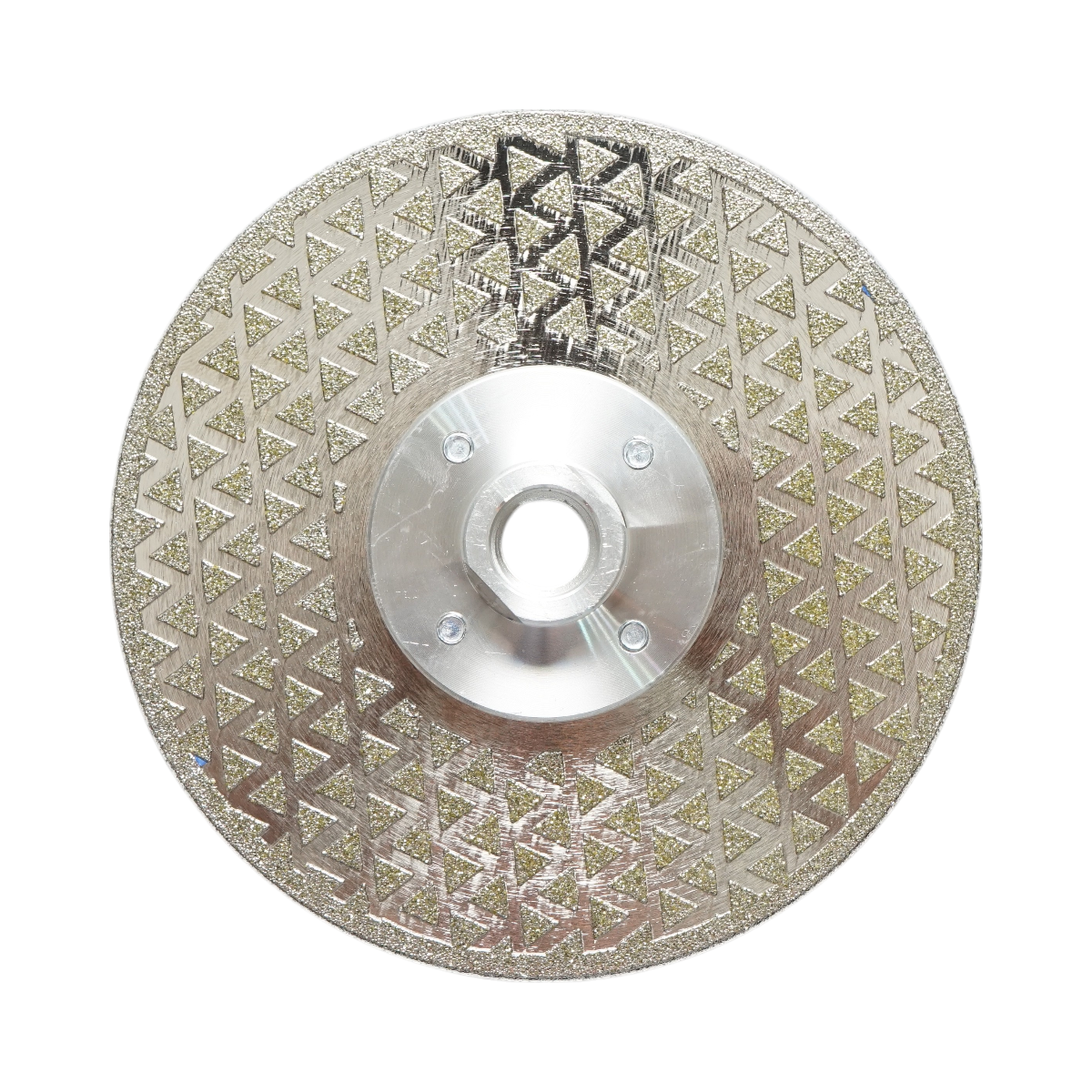 Disco diamantato elettroplaccato 125 mm, attacco M14 per taglio/levigatura di marmo, fibra di vetro, resina e ceramica dura Breckner Germany - immagine 2