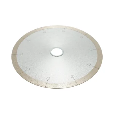 Disco diamantato frazionato continuo 200x30/25,4 mm, segmento 10 mm per piastrelle, maiolica, ceramica dura, marmo Breckner Germany - immagine 4