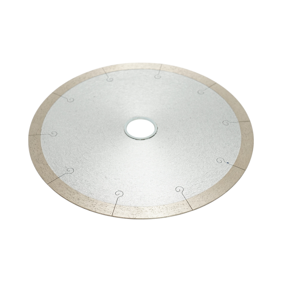 Disco diamantato frazionato continuo 200x30/25,4 mm, segmento 10 mm per piastrelle, maiolica, ceramica dura, marmo Breckner Germany - immagine 4