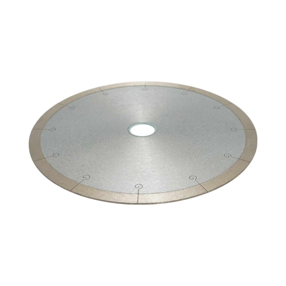 Disco diamantato frazionato continuo 230x30/25,4 mm, segmento 10 mm per piastrelle, maiolica, ceramica dura, marmo Breckner Germany - immagine 4