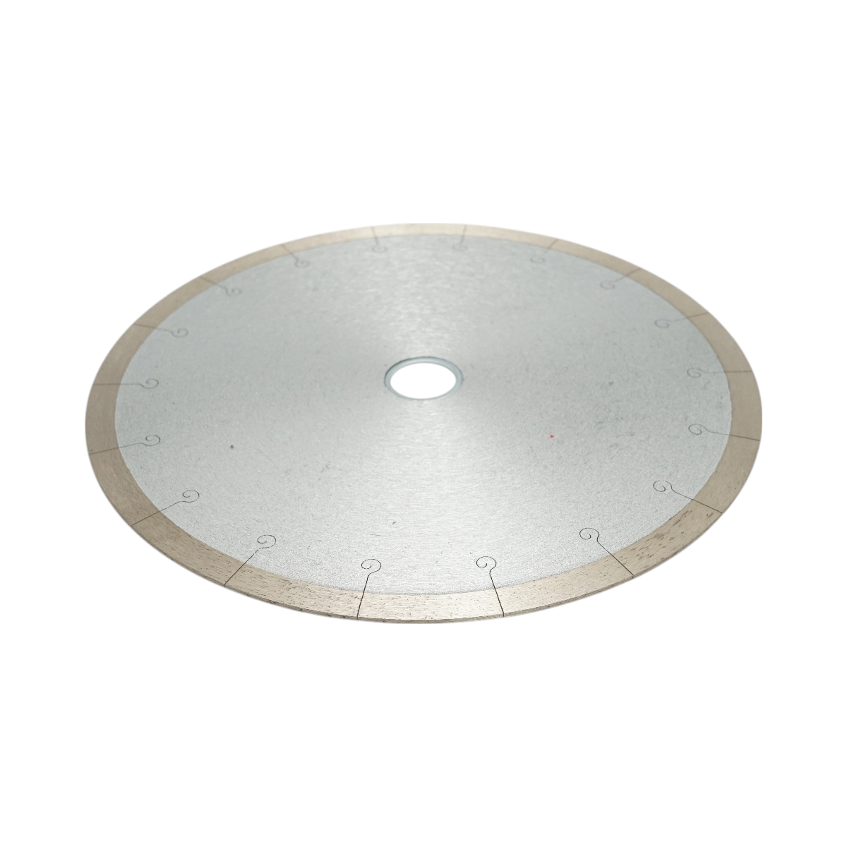 Disco diamantato frazionato continuo 250x30/25,4 mm, segmento 10 mm per piastrelle, maiolica, ceramica dura, marmo Breckner Germany - immagine 4