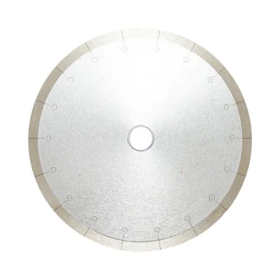 Disco diamantato frazionato continuo 250x30/25,4 mm, segmento 10 mm per piastrelle, maiolica, ceramica dura, marmo Breckner Germany - immagine 2