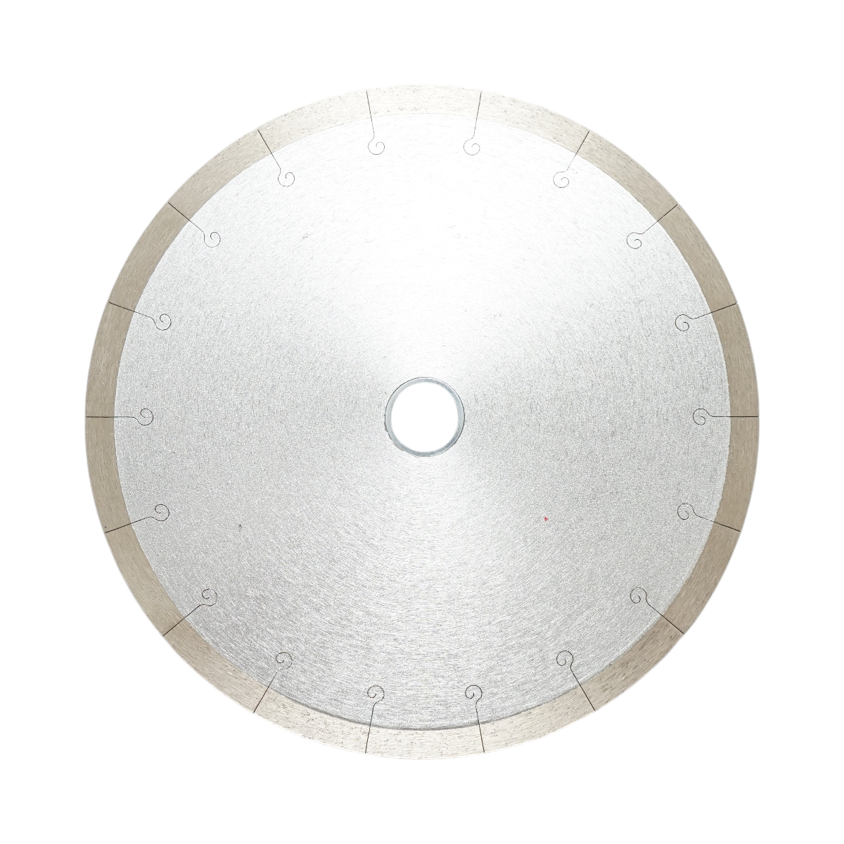 Disco diamantato frazionato continuo 250x30/25,4 mm, segmento 10 mm per piastrelle, maiolica, ceramica dura, marmo Breckner Germany - immagine 2