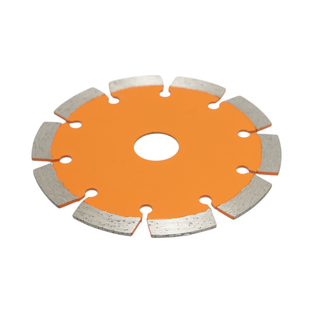 Disco diamantato segmentato 125x22,23 mm, segmento 10 mm per mattoni, calcestruzzo, muratura, archi, pietra Breckner Germany - immagine 4