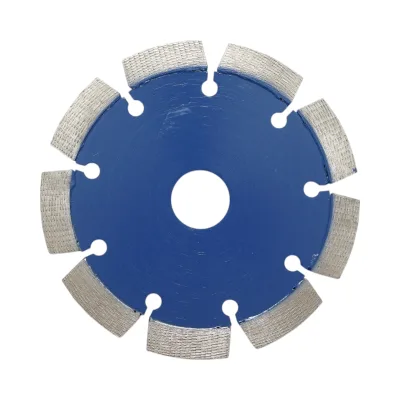 Disco diamantato segmentato 125x22,23 mm, segmento da 12 mm per calcestruzzo, pavimentazioni, mosaico, archi, mattoni Breckner Germany - immagine 2