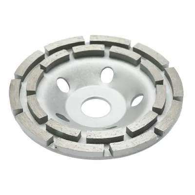 Disco diamantato segmentato 125x22.23mm per levigatura di calcestruzzo, granito e marmo Breckner Germany - immagine 2