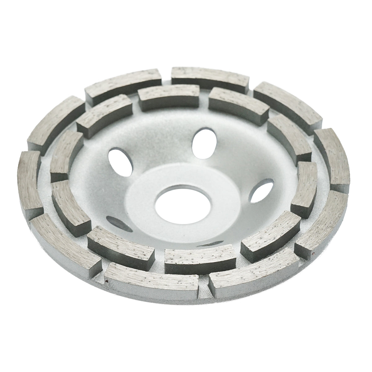 Disco diamantato segmentato 125x22.23mm per levigatura di calcestruzzo, granito e marmo Breckner Germany - immagine 2