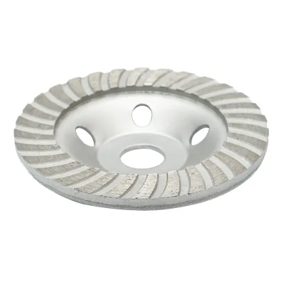 Disco diamantato segmentato 125x22.23mm per levigatura di calcestruzzo, granito e marmo Breckner Germany - immagine 2