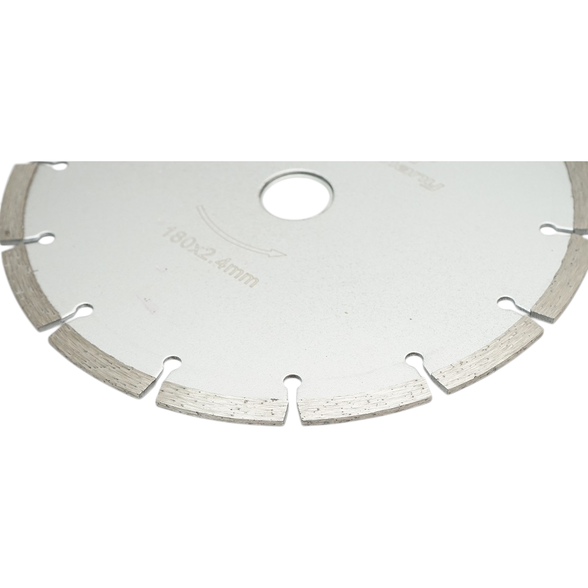 Disco diamantato segmentato 180x2,4x22,23 mm, taglio a secco per calcestruzzo, pietra, mattoni Breckner Germany - immagine 3