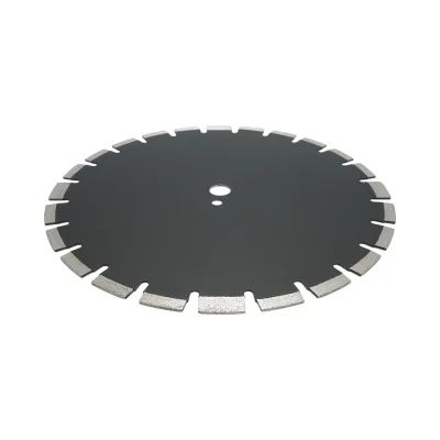 Disco diamantato segmentato 400x25,4 mm, segmento 12 mm per asfalto-calcestruzzo, mattoni, massetto Breckner Germany - immagine 4