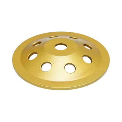Disco diamantato segmentato PCD tipo tazza 180x22,23, levigatura calcestruzzo, pietra, travertino, mosaico, pavimentazione, mattoni Breckner Germany - immagine 4