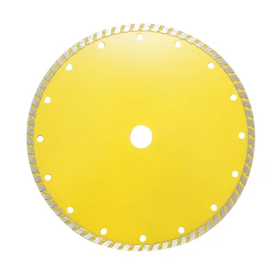 Disco diamantato sinterizzato turbo 230x22,23mm, max. velocità. 6600 giri/min, taglio a umido/a secco per pietra, arenaria, ceramica, marmo Crownman - immagine 2