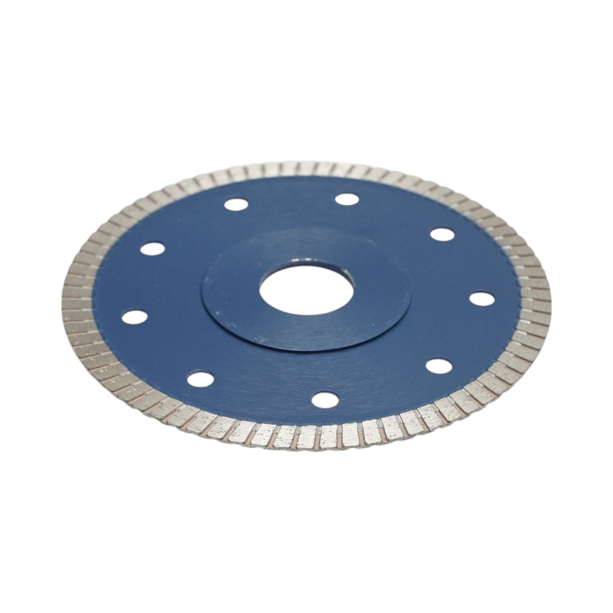Disco diamantato turbo 115x22,23 mm, segmento 8 mm per piastrelle, maiolica, ceramica dura, marmo, granito Breckner Germany - immagine 4
