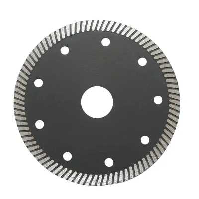 Disco diamantato turbo 115x22.23x1.35 mm, velocità massima 13.300 giri/min, taglio a umido/asciutto per pietra e piastrelle ceramiche, Crownman. - immagine 2