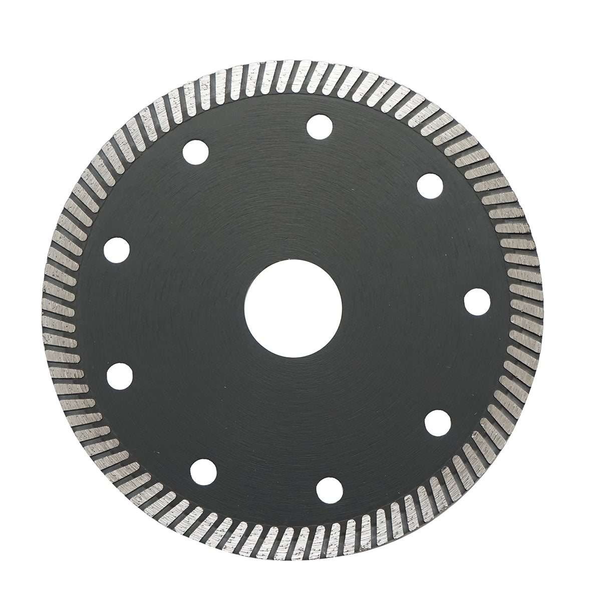 Disco diamantato turbo 115x22.23x1.35 mm, velocità massima 13.300 giri/min, taglio a umido/asciutto per pietra e piastrelle ceramiche, Crownman. - immagine 2