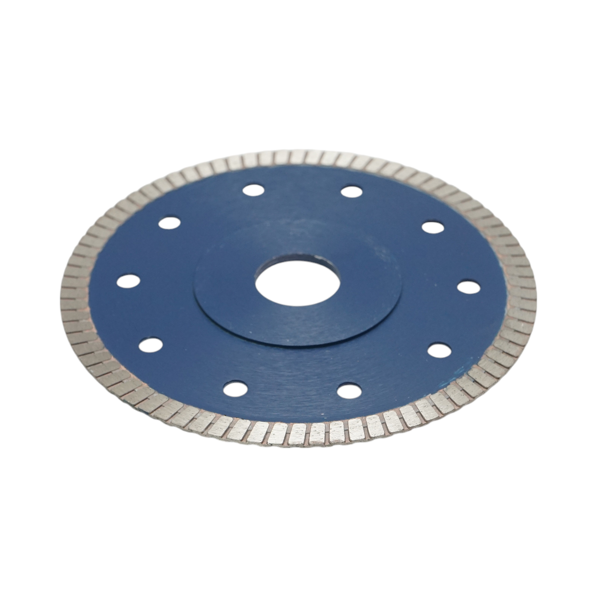 Disco diamantato turbo 125x22,23 mm, segmento 8 mm per piastrelle, maiolica, ceramica dura, marmo, granito Breckner Germany - immagine 4