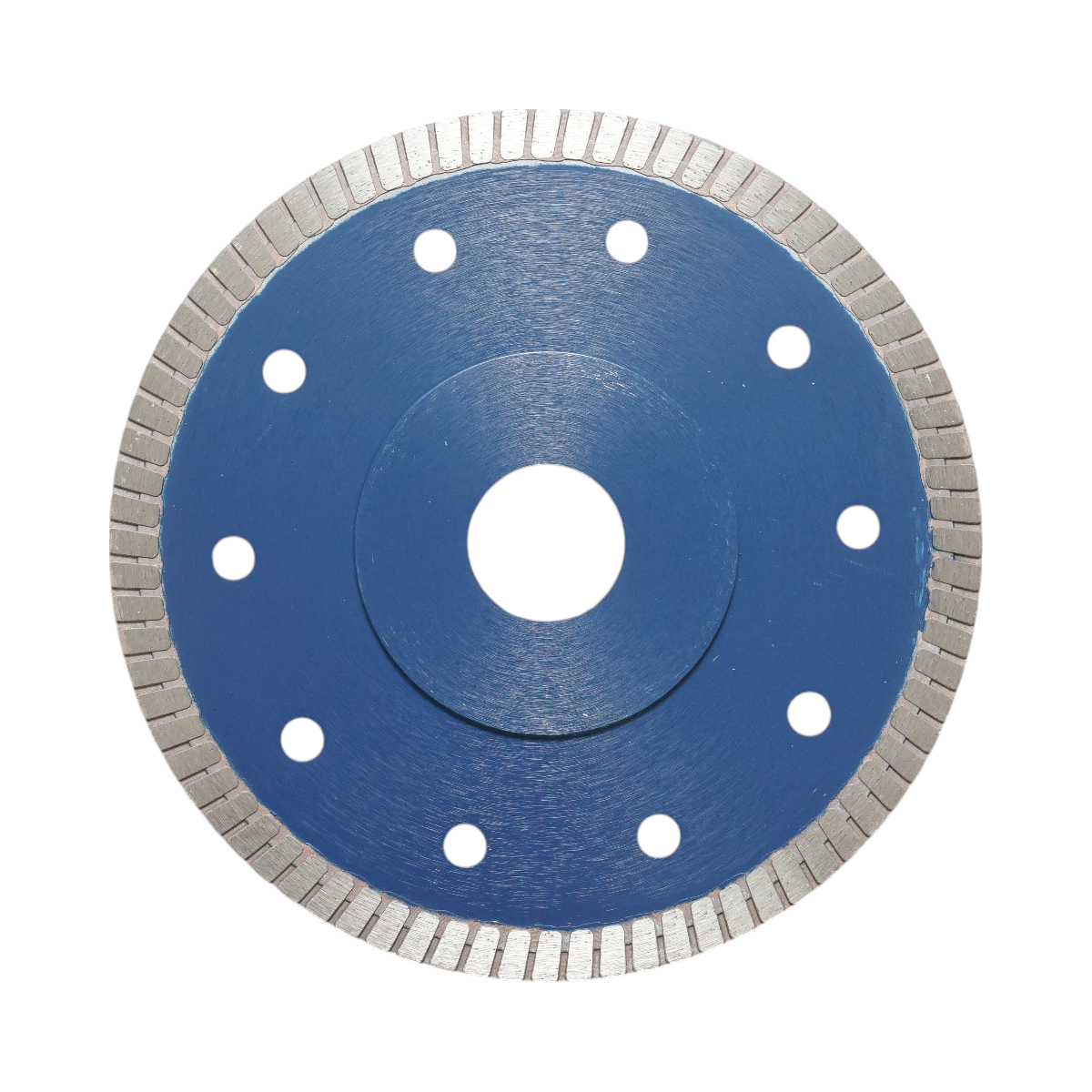 Disco diamantato turbo 125x22,23 mm, segmento 8 mm per piastrelle, maiolica, ceramica dura, marmo, granito Breckner Germany - immagine 2