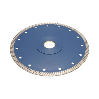 Disco diamantato turbo 200x30/25,4 mm, segmento 10 mm per piastrelle, maiolica, ceramica dura, marmo, granito Breckner Germany - immagine 4