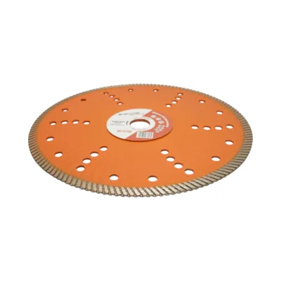 Disco diamantato turbo 230x22,23 mm, segmento 10 mm per piastrelle, autobloccanti, mosaici, pietre dure, marmo, granito Breckner Germany - immagine 3