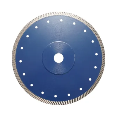 Disco diamantato turbo 250x25,4 mm, segmento 10 mm per piastrelle, maiolica, ceramica dura, marmo, granito Breckner Germany - immagine 2