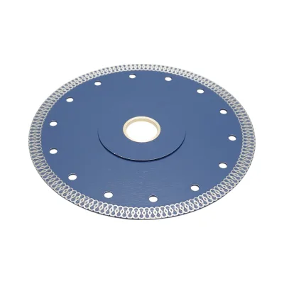 Disco diamantato turbo continuo 180x30/25,4 mm, segmento 10 mm per piastrelle, maiolica, ceramica dura Breckner Germany - immagine 4