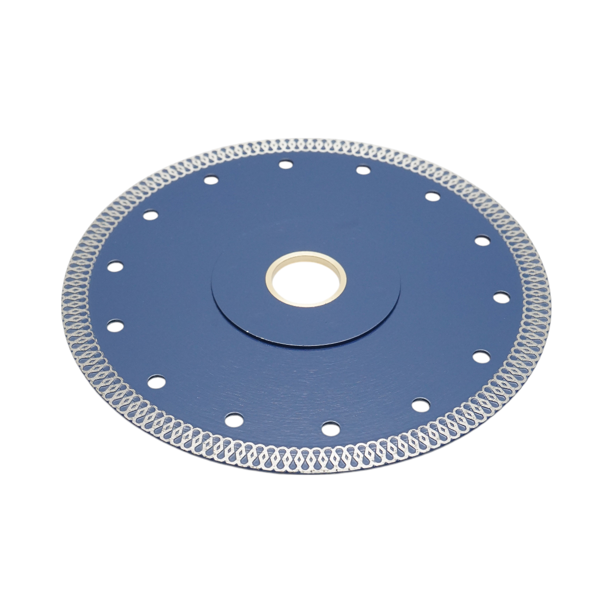Disco diamantato turbo continuo 180x30/25,4 mm, segmento 10 mm per piastrelle, maiolica, ceramica dura Breckner Germany - immagine 4