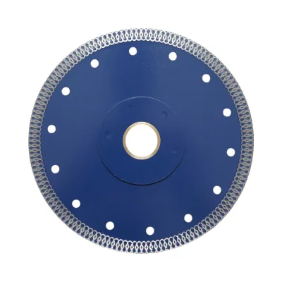 Disco diamantato turbo continuo 180x30/25,4 mm, segmento 10 mm per piastrelle, maiolica, ceramica dura Breckner Germany - immagine 2