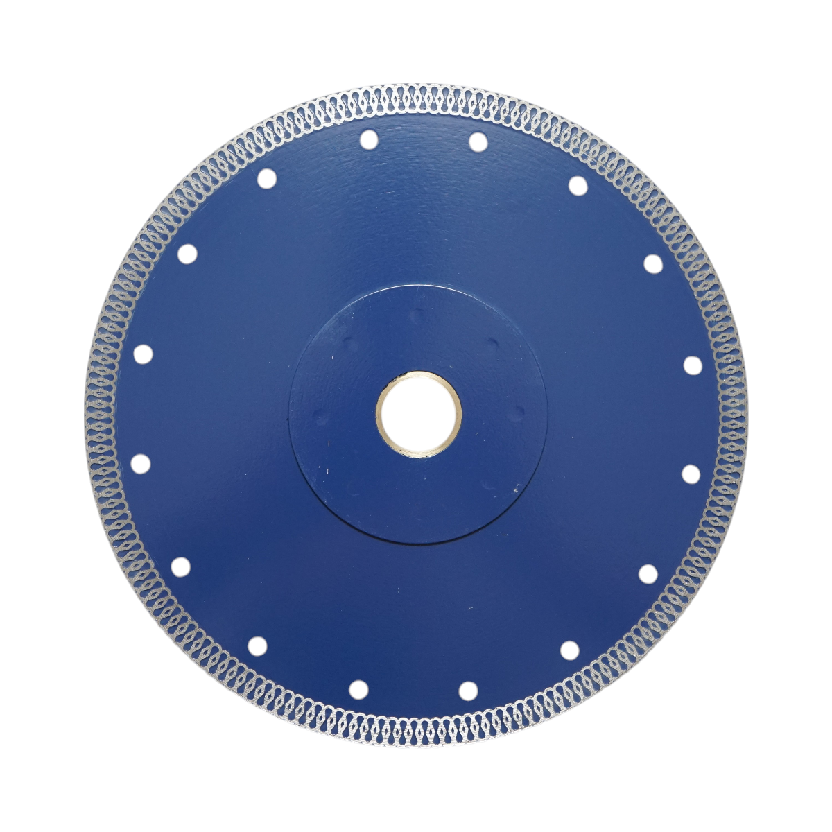 Disco diamantato turbo continuo 230x30/25,4 mm, segmento 10 mm per piastrelle, maiolica, ceramica dura Breckner Germany - immagine 2