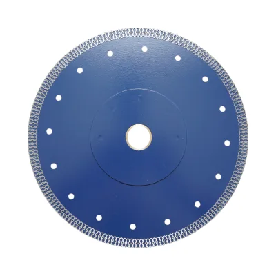 Disco diamantato turbo continuo 250x30/25,4 mm, segmento 10 mm per piastrelle, maiolica, ceramica dura Breckner Germany - immagine 2