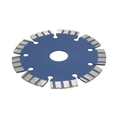 Disco diamantato turbo segmentato 115x22,23 mm, segmento 10 mm per cemento armato, pietra dura, autobloccanti Breckner Germany - immagine 4