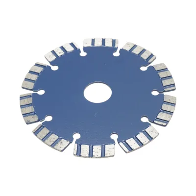 Disco diamantato turbo segmentato 125x22,23 mm, segmento 10 mm per cemento armato, pietra dura, autobloccanti Breckner Germany - immagine 4