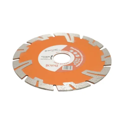 Disco diamantato turbo segmentato 125x22,23 mm, segmento 8 mm per BCA, mattoni, massetto, cemento armato Breckner Germany - immagine 3
