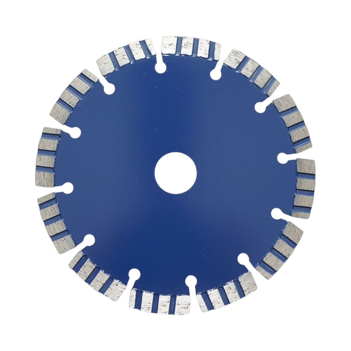 Disco diamantato turbo segmentato 150x22,23 mm, segmento 10 mm per cemento armato, pietra dura, autobloccanti Breckner Germany - immagine 2