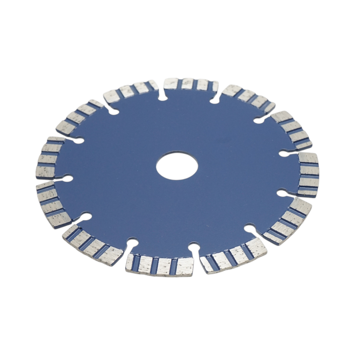 Disco diamantato turbo segmentato 150x22,23 mm, segmento 10 mm per cemento armato, pietra dura, autobloccanti Breckner Germany - immagine 4