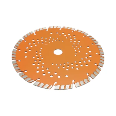 Disco diamantato turbo segmentato 230x22,23 mm, segmento 10 mm per cemento armato, pavimentazioni, archi, pietra dura Breckner Germany - immagine 4