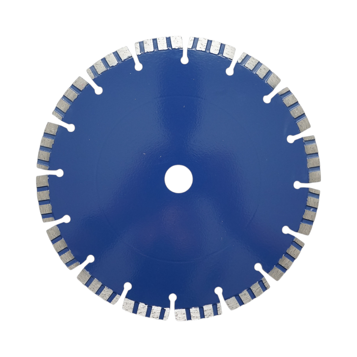 Disco diamantato turbo segmentato 230x22,23 mm, segmento 10 mm per cemento armato, pietra dura, autobloccanti Breckner Germany - immagine 2