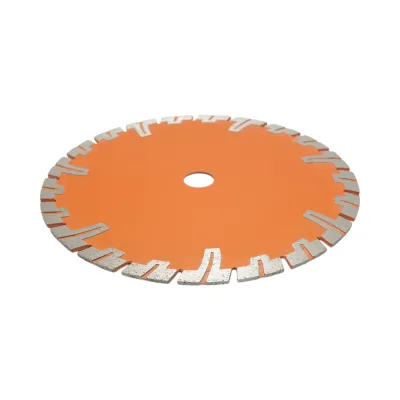 Disco diamantato turbo segmentato 230x22,23 mm, segmento 8 mm per BCA, mattoni, massetto, cemento armato Breckner Germany - immagine 4