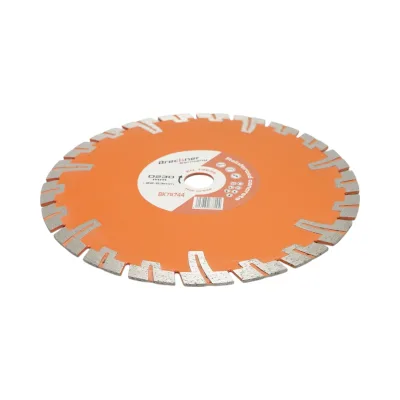 Disco diamantato turbo segmentato 230x22,23 mm, segmento 8 mm per BCA, mattoni, massetto, cemento armato Breckner Germany - immagine 3