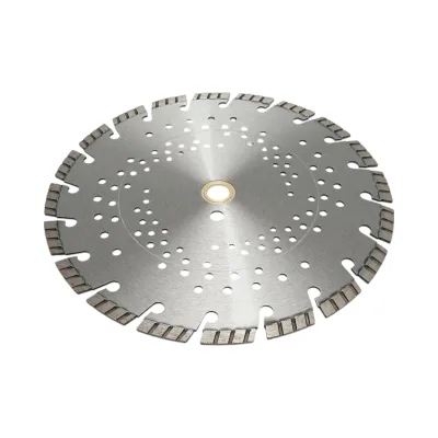 Disco diamantato turbo segmentato 300x30mm, segmento 10mm per cemento armato, pavimentazioni, archi, pietra dura Breckner Germany - immagine 4