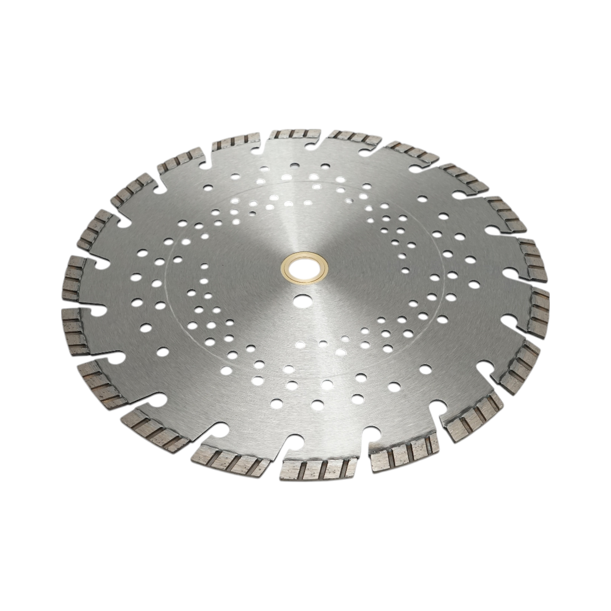 Disco diamantato turbo segmentato 300x30mm, segmento 10mm per cemento armato, pavimentazioni, archi, pietra dura Breckner Germany - immagine 4