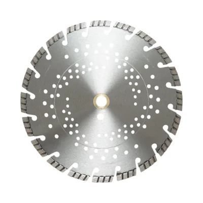 Disco diamantato turbo segmentato 300x30mm, segmento 10mm per cemento armato, pavimentazioni, archi, pietra dura Breckner Germany - immagine 2